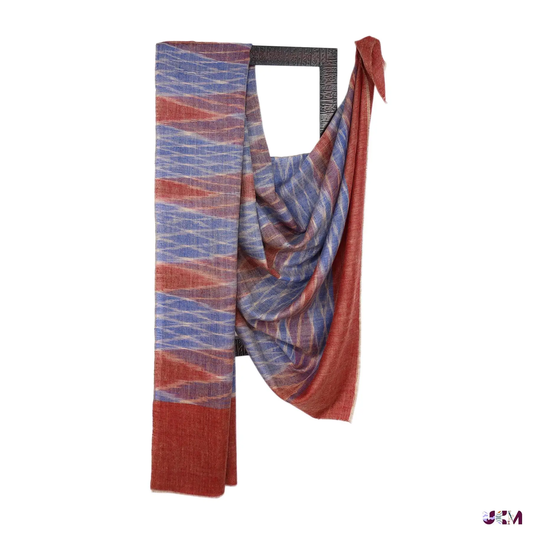 Superbloom Pashmina / Turkish Cotton Shawl / Sacred Geometry Clothing /  Festival Streetwear Scarf 